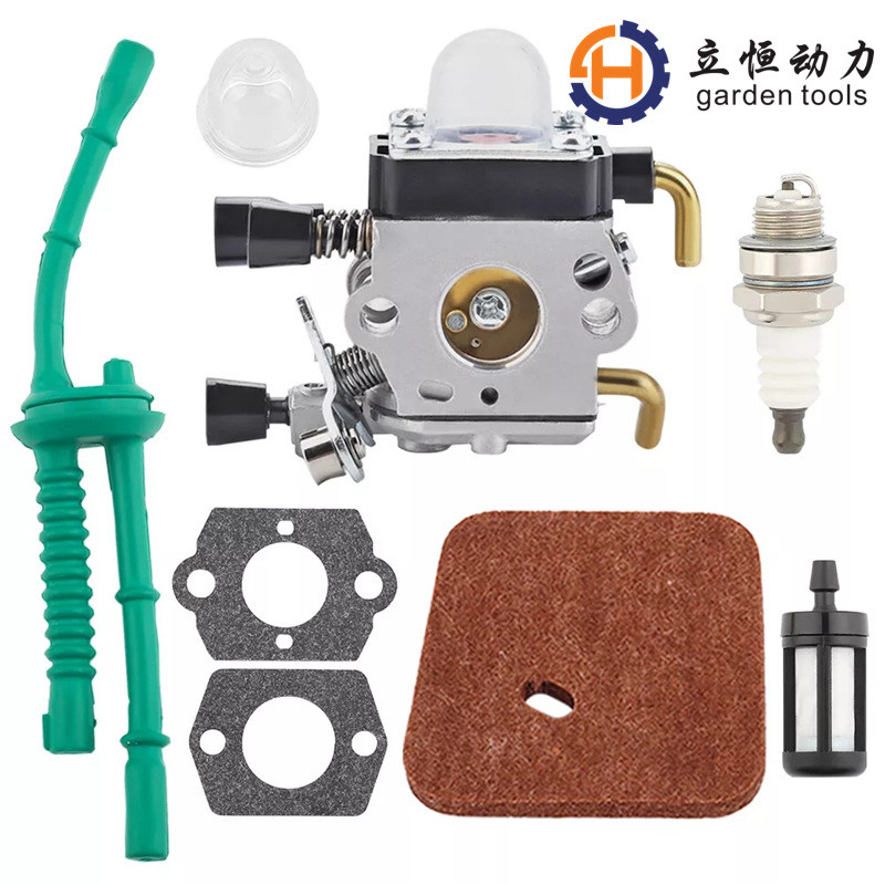 FS45 FS55 FS55R FS55RC HL45 KM55R FS38 คาร์บูเรเตอร์กรองอากาศการใช้ท่อยืน Heng