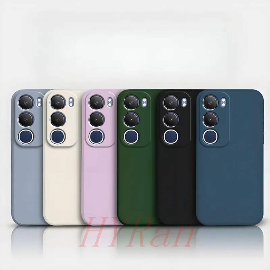 เคสโทรศัพท์ซิลิโคนสีทึบ Vivo Y19S YT