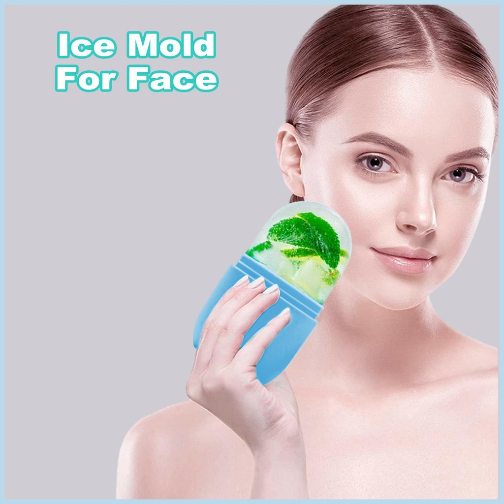Roller For Face Ice Mold For Face Ice For Face Ice Mold Skin Care ถาดน้ําแข็งนวด Face ถาดน้ําแข็งสํา
