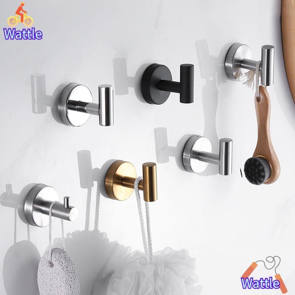 Wattle แขวนผนัง Creative Decor Hook สําหรับเสื้อผ้ากระเป๋าหมวก 304 สแตนเลสผู้ถือกุญแจ