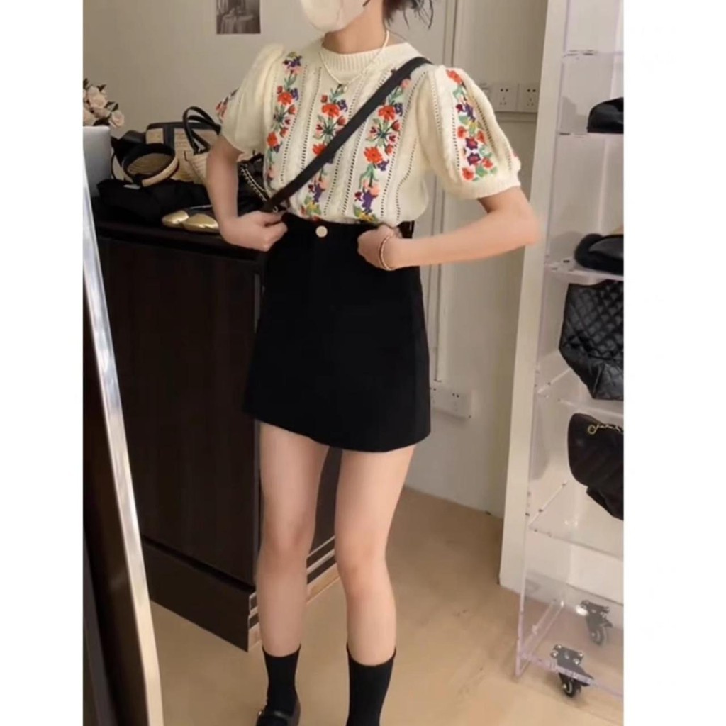 [Basica Moda] C828 Rorra เสื้อถักนิตติ้งผู้หญิง