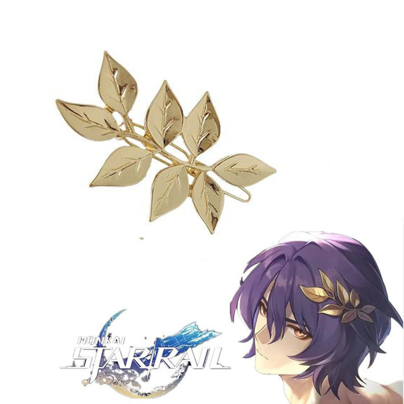 ดร. Ratio Headdress Game Honkai: Star Rail คอสเพลย์วิกผม DokiDoki Honkai HSR Dr. Ratio คอสเพลย์ Head