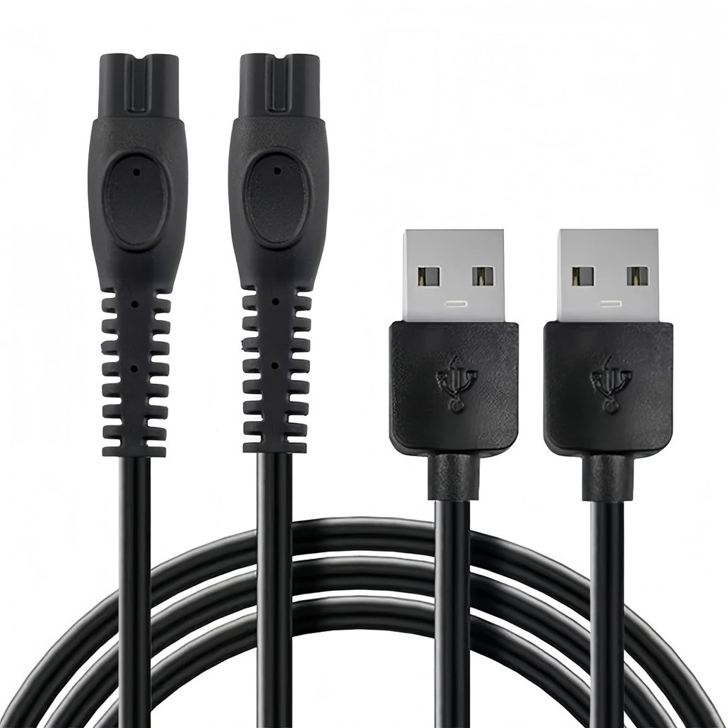 สายชาร์จ USB 5V สําหรับรุ่นล่าสุด Philips Norelco 2400 X3001/90, X302/91, QP2834/70, QP2740/90, QP19