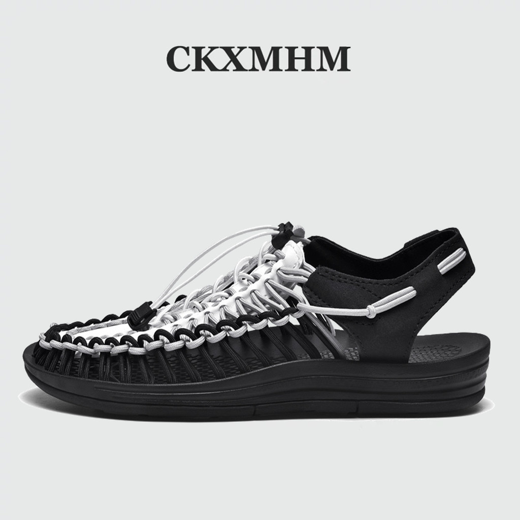 CKXMHM 35-48 รองเท้าแตะไซส์ใหญ่ รองเท้าถักเชือก  รองเท้ารัดส้นผู้หญิง รองเท้ารัดส้นผู้ชาย รองเท้าถัก รองเท้าผู้ชายรองเท้าแตะ รองเท้าเชือก รองเท้ารัดส้น รองเท้าไซส์ใหญ่