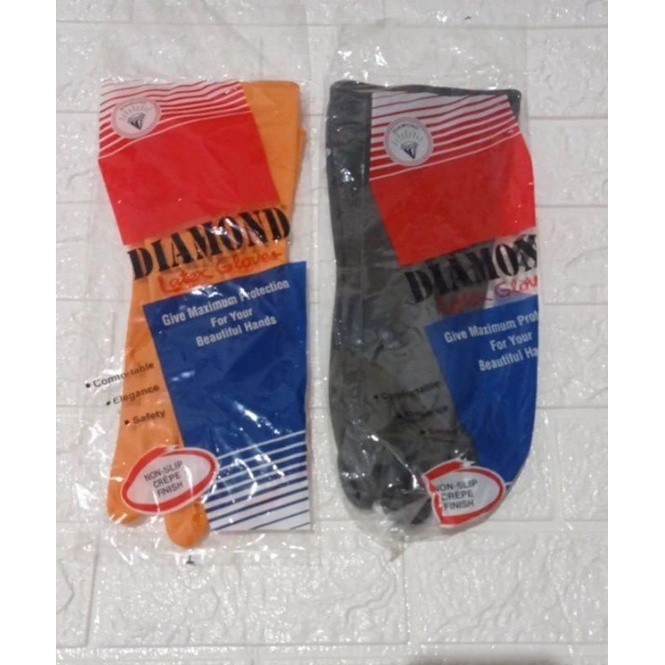 Diamond latex GLOVES 10 คู่ | Wejayashopp
