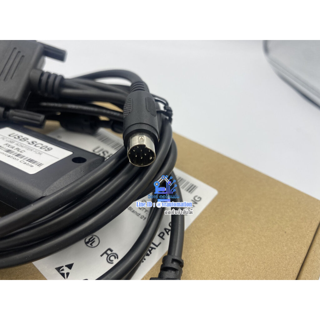 สาย link PLC Mitsubishi ใช้กับรุ่น FX และ A series แบบชนิด USB-SC09 cable