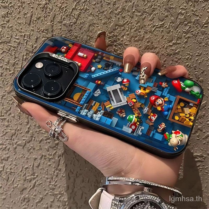การ์ตูนเขาวงกตมารีเคส iPhone เข้ากันได้กับ iPhone 15PROMAX 14 14PROMAX 13PROMAX 12PROMAX 11PROMAX 11 12PROMAX 11 12Pro XR 8PLUS เคสกันกระแทกเคสแข็ง qp1j
