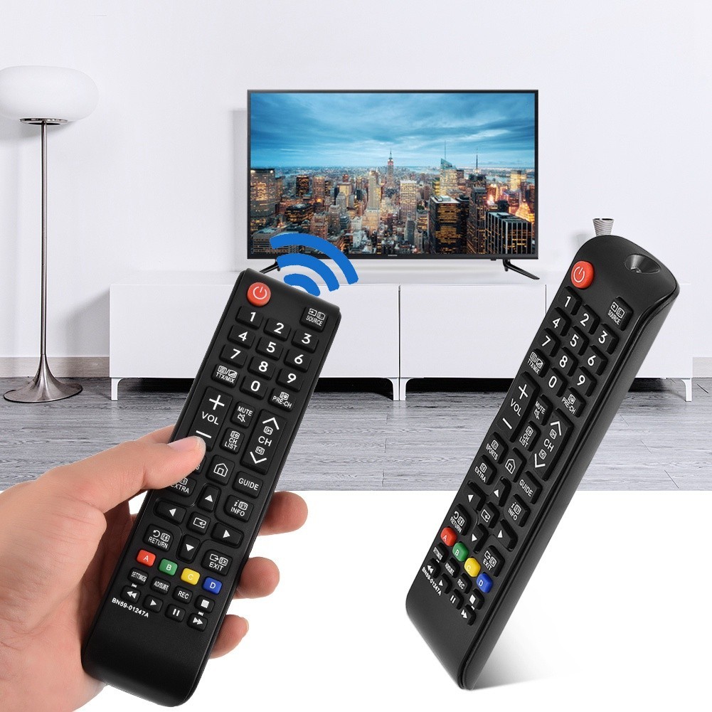 รีโมททีวี Remote Control Samsung TV Smart TV HDTV Ue65Ku6070 Ue65Ku6079 Ue65Ku6400 รีโมทควบคุมแบบเปล