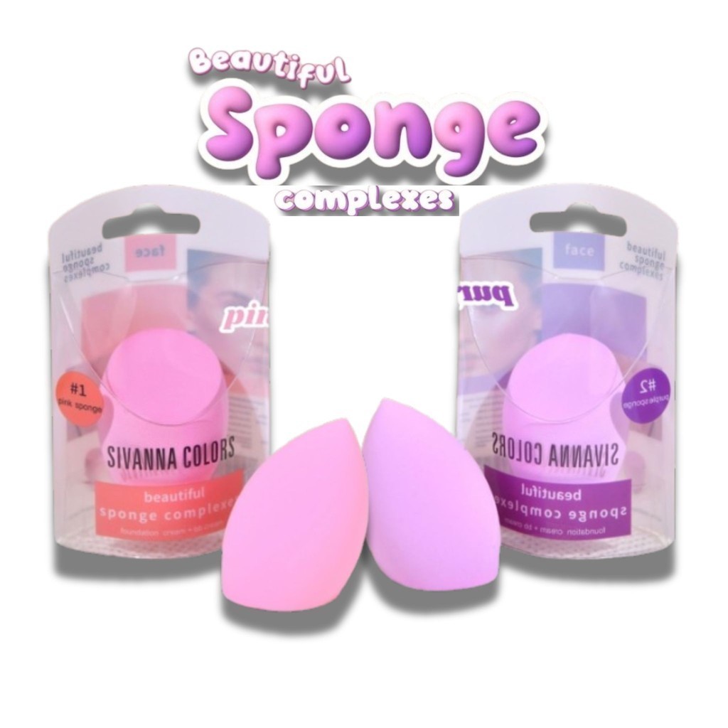 ของแท้·ส่งด่วน·ถูก Sivanna Beautiful Sponge Complexes #HF01 ซิวานน่า บิวตี้ ฟูล สปอนจ์ฟองน้ำแต่งหน้า x 1 ชิ้น dayse