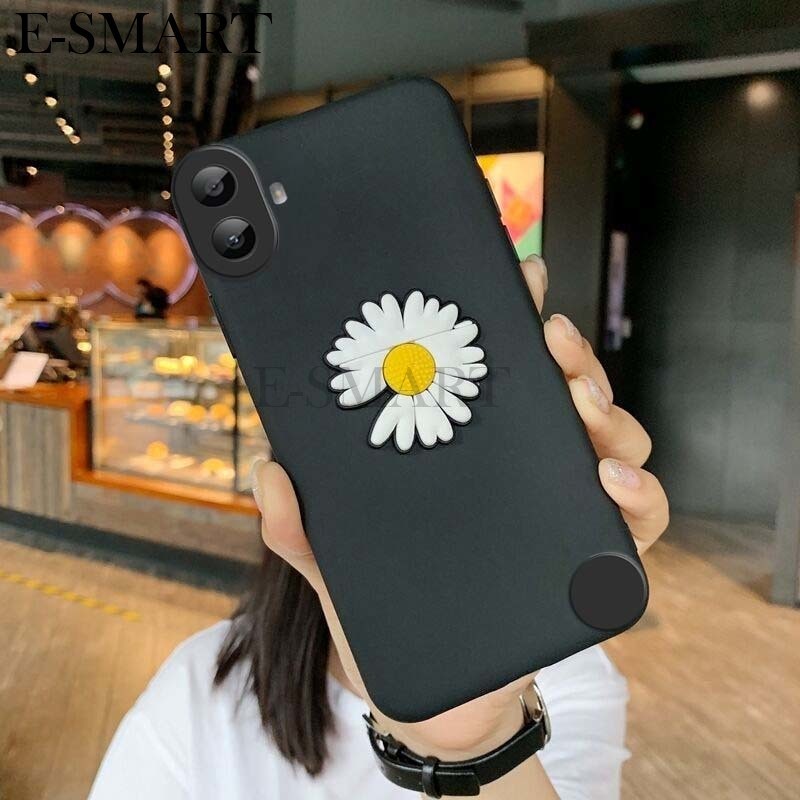 สําหรับ CMF Phone 1 Case แฟชั่นการ์ตูน chrysanthemum Stand กันฝุ่น smooth สําหรับ CMF Phone 1 เคสโทร