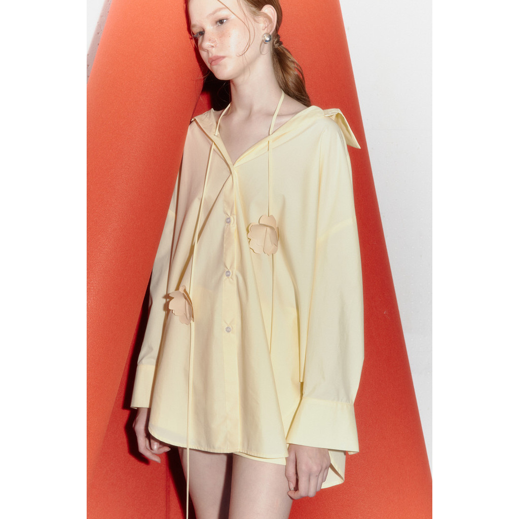 NICHp.CO : Online Exclusive Collection :  Josie shirt เชิ้ตตกแต่งด้วยดอกไม้ ราคา ถูกที่สุด ดีลบีเคเค