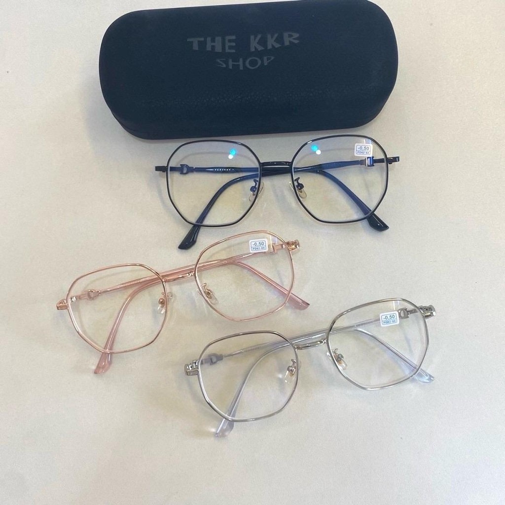 Eyewer แว่นตากรองแสงบลูบล็อก ST3114 สายตาปกติ/ค่าสายตา ใส่ได้ทุกโอกาส ตัดแสง ถนอมสายตา