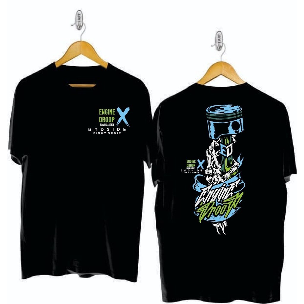 T-ShirtTrend T-SHIRT Tops Crewneck DISTRO Adult Men Short Sleeve Print Front Back,T-SHIRT,KEKINI,XS-