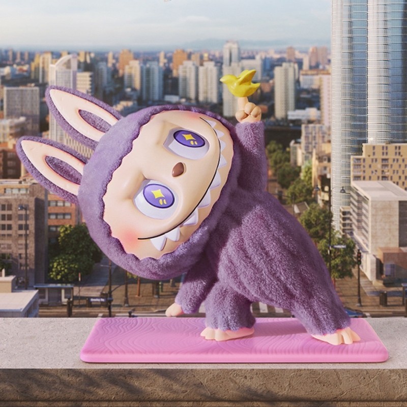 POP MART Mempbu THE MONSTERS Lazy Yoga Series กล่องสุ่ม