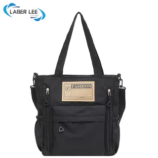 Laber LEE Tote Bag Womens Folding Capacity Bag Waterproof Gym Handbag Multi Pockets Shoulder Bag