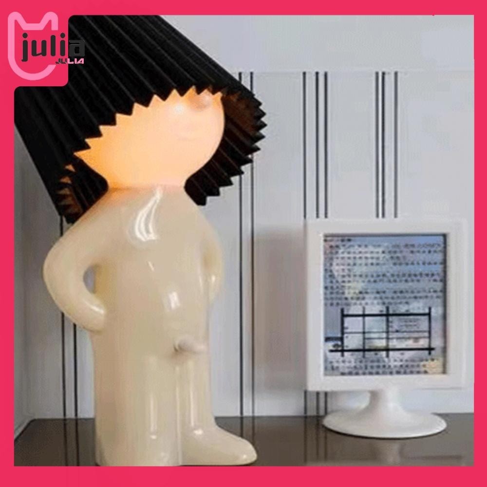 [Julia1.th] โคมไฟสร้างสรรค์ Naughty Boy Cute Boy Night Light LED โคมไฟตั้งโต๊ะตกแต่งห้องนอนบ้าน