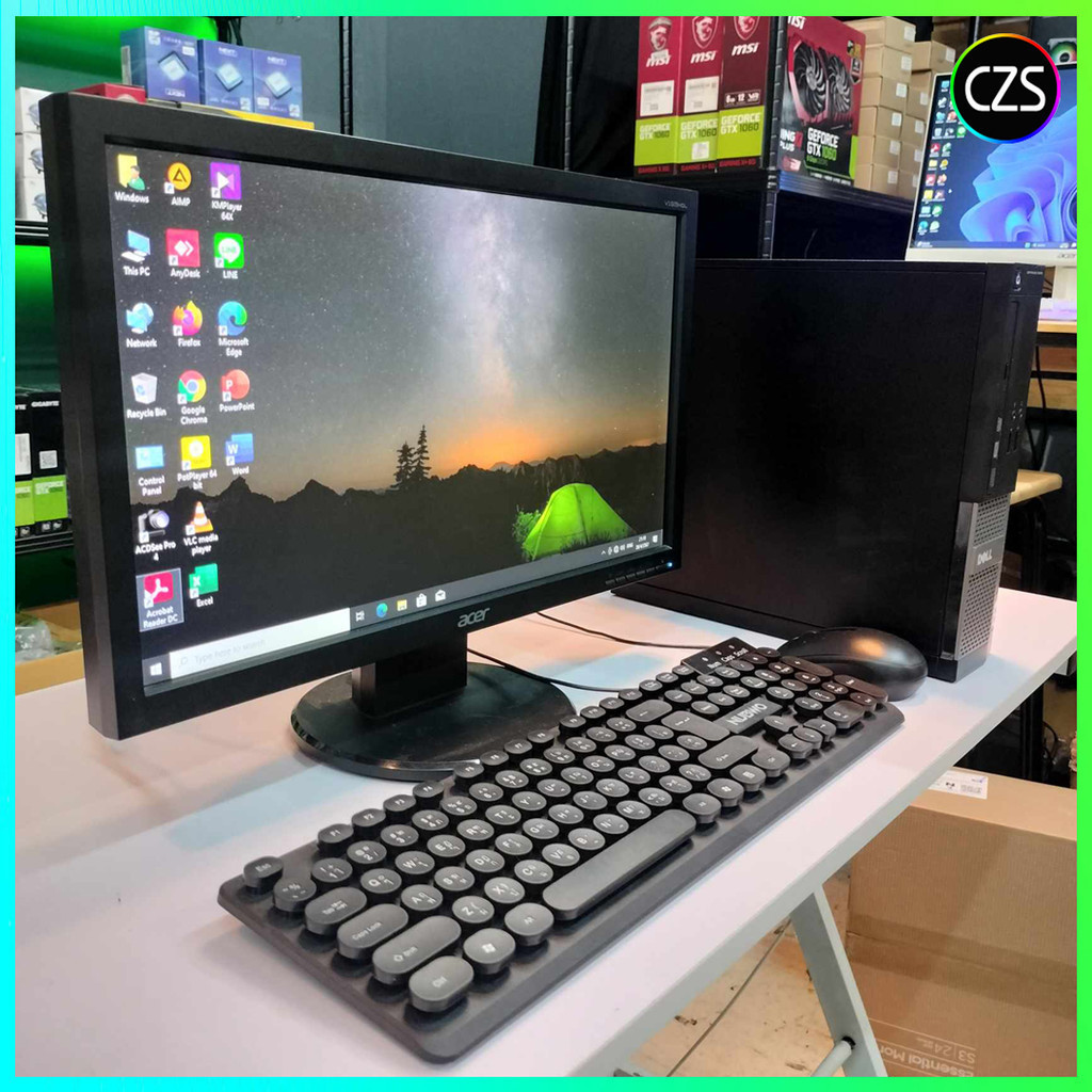 คอมพิวเตอร์ ครบชุด พร้อมใช้ Core i3 /Ram 8Gb ทำงาน-เล่นเกมส์ สินค้าคุณภาพ พร้อมจัดส่ง No.Czs38h500
