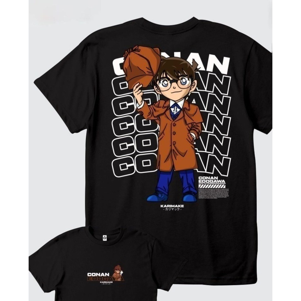 Karimake T-Shirt Anime Detective CONAN EDOGAWA SHINICHI Anime T-Shirt