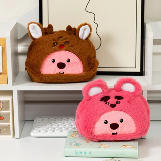 S96 กระเป๋าใส่ดินสอ นักเรียน กระเป๋าเครื่องเขียน ขนนิ่ม สามารถใส่เครื่องสำอางได้ พร้อมส่ง