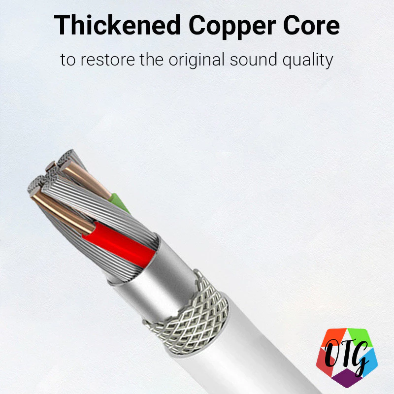 หูฟังมีสาย 3.5mm HiFi เบสหนัก มีไมค์ thumbnail 5