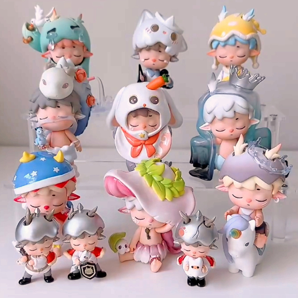 [ ของแท้ ] heyone mimi Dream Adventure Series Blind Box ทั้งชุดซ่อน Doll Cut Trend Play ของขวัญเซอร์