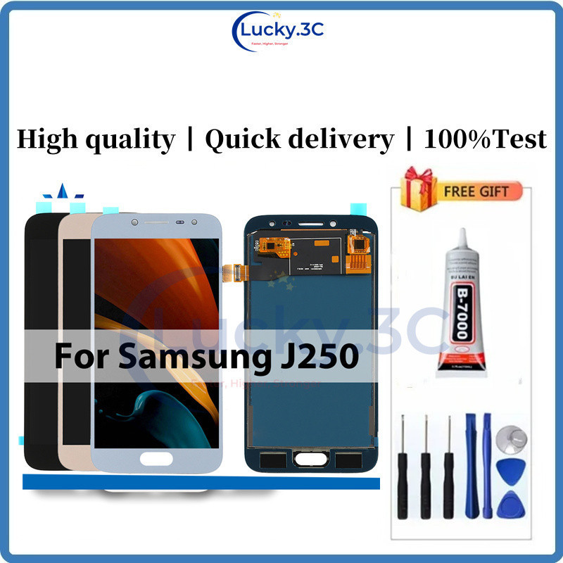หน้าจอ LCD สําหรับ Samsung Galaxy J2 Pro 2018 J250 J250F SM-J250G จอแสดงผล Touch Screen Digitizer As