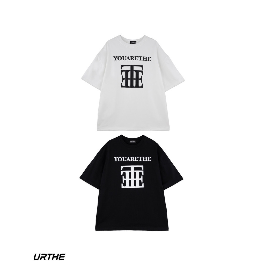 พร้อมส่ง   URTHE - เสื้อยืด เเขนสั้น สกรีนลาย รุ่น SC YOUARETHE S-5XL