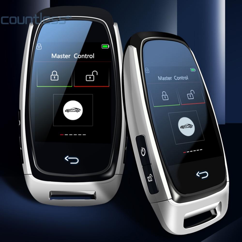 Cf920 ดัดแปลง Universal Remote Smart Key หน้าจอ LCD สบาย Keyless Entry Auto Lock สําหรับสตาร์ทและหยุ