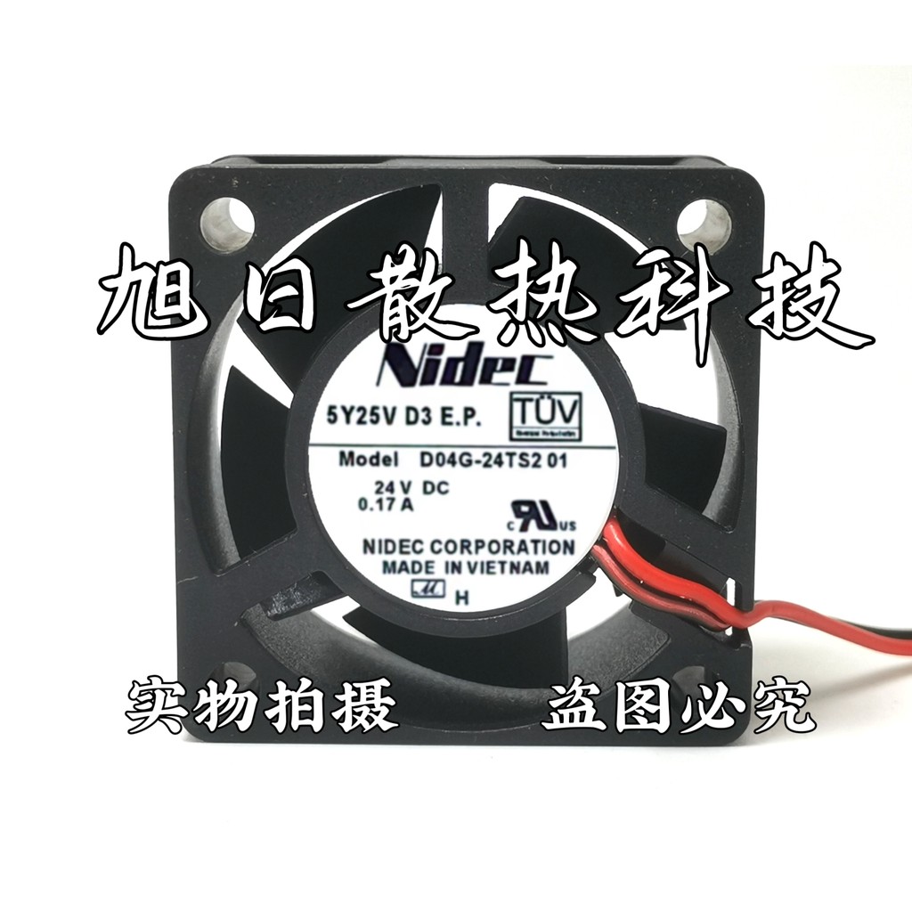 NIDEC NIDEC D04G-24TS2 01 24V 4020 พัดลมอินเวอร์เตอร์