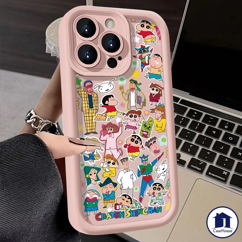 มีสีสัน สีเทียนชิน chan เคสอ่อน เข้ากันได้สำหรับ Samsung A05s A15 A05 A14 A03s A24 A32 A12 A54 A23 A04s A03 A25 A13 A50