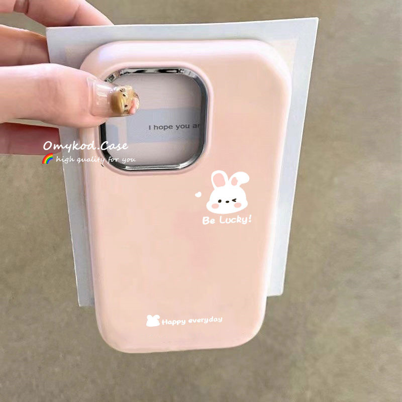 SAMSUNG สําหรับsamsung A15 A12 A50 A50S A05 A05S A25 A35 5G A04 A30S A32 A13 A14 A22 A23 A24 A33 A53 A51 A52 A52 A52S A03S A03S A12 กรณีการ์ตูนกระต่ายนุ่ม