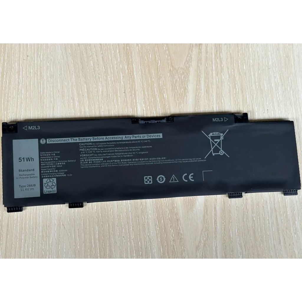 266J9 M4GWP แล็ปท็อป Battery For Dell G3 15 3790 3590 3779 G5 5587 5590 INS 15PR 1545W 1745W 1845BL 