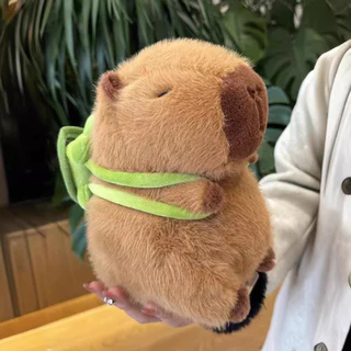 ตุ๊กตาคาปิบาร่านุ่มนิ่ม ขนนุ่มสวมข้อมือ น่ารักและพกพาง่าย เหมาะกับการสะสมและเป็นของขวัญ