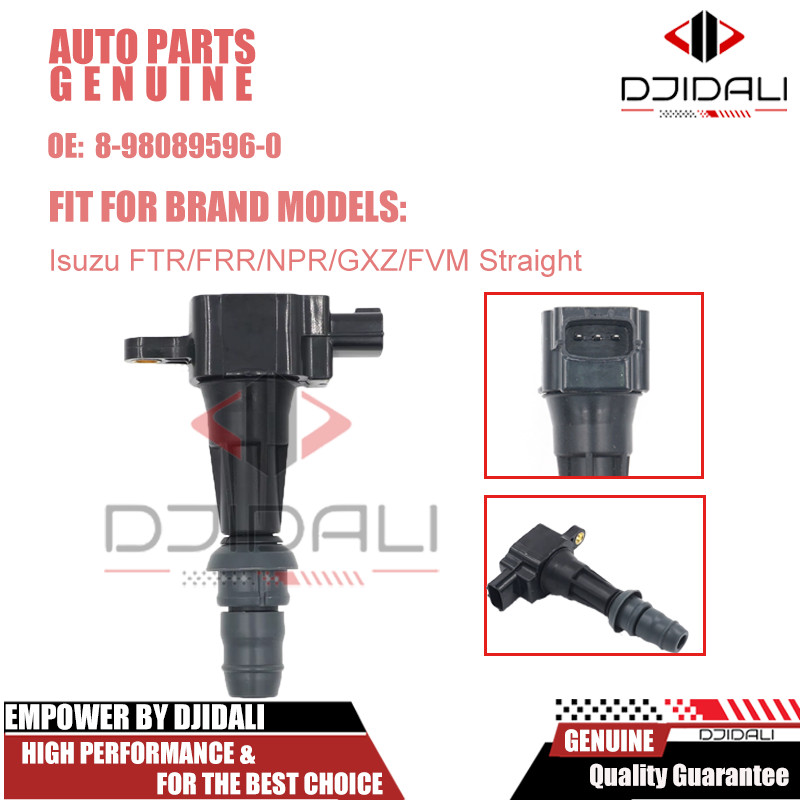 8-98089596-0 คอยล์จุดระเบิดสําหรับ Isuzu FTR/FRR/NPR/GXZ/FVM ตรง SCU-705