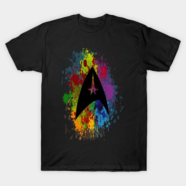 [COD]เสื้อยืด Star Trek™ Star Trek T-Shirtสีขาว สินค้ามาใหม่ เสื้อกีฬา สไตล์ ชุดปกติ