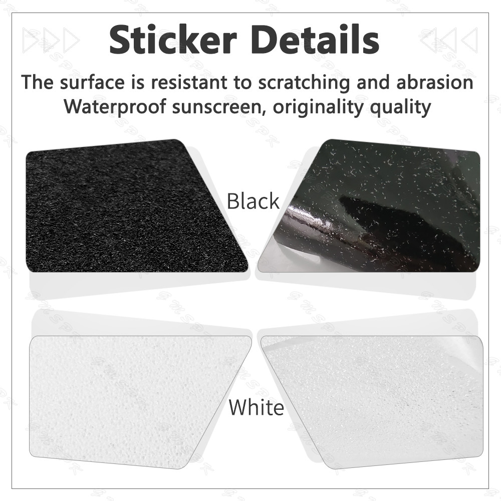 อุปกรณ์เสริมรถจักรยานยนต์ Frosting Tank Pad Protector สติกเกอร์ฝาครอบแก๊ส Decals Fit สําหรับ Triumph Street Triple 765RS 765 RS R 2019-UP