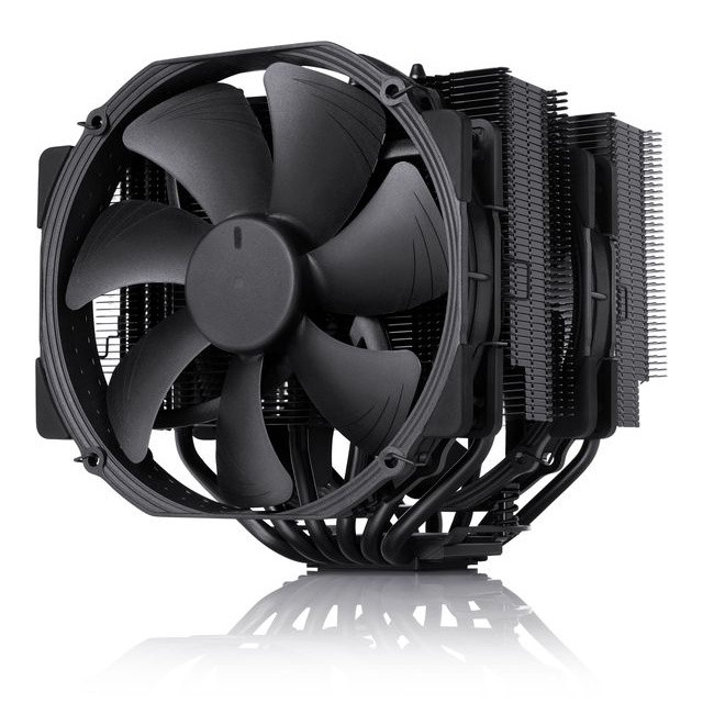 Noctua NH-D15 D15S chromax.black 6 Heatpipe Dual Tower Design CPU Cooler 14CM PWM Cooler พัดลม LGA17