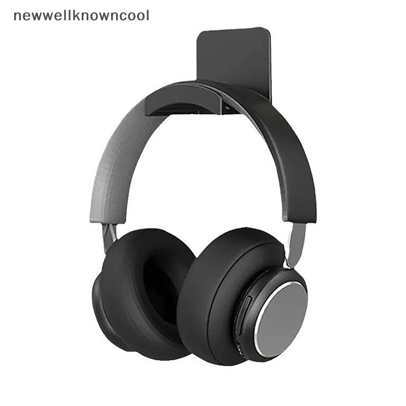 ใหม่wellknowncool ที่วางชุดหูฟังคอมพิวเตอร์ติดผนังโดยไม่ต้องเจาะหูฟังขาตั้งตะขอเก็บหอพักเดสก์ท็อปชั้นวางจอแสดงผลชั้นเก็บ AAD
