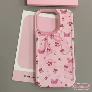 ลายดอกไม้ผีเสื้อแสนสวยและน่า เคสRealme C35 C15 C67 C30 C53 5 C21 C55 C51 5i C25 11 C3 C21Y C31 C25Y C25S Narzo 50 20 30A
