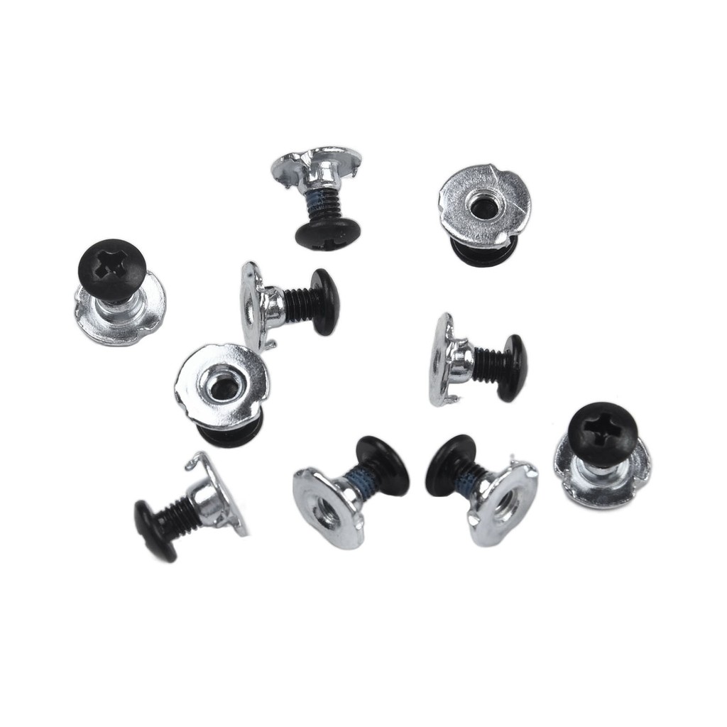 ✨Reliable Alloy Roller Skate Replacement Screw Nut Bolt 10 Pairs of Hardware Part#SUFA