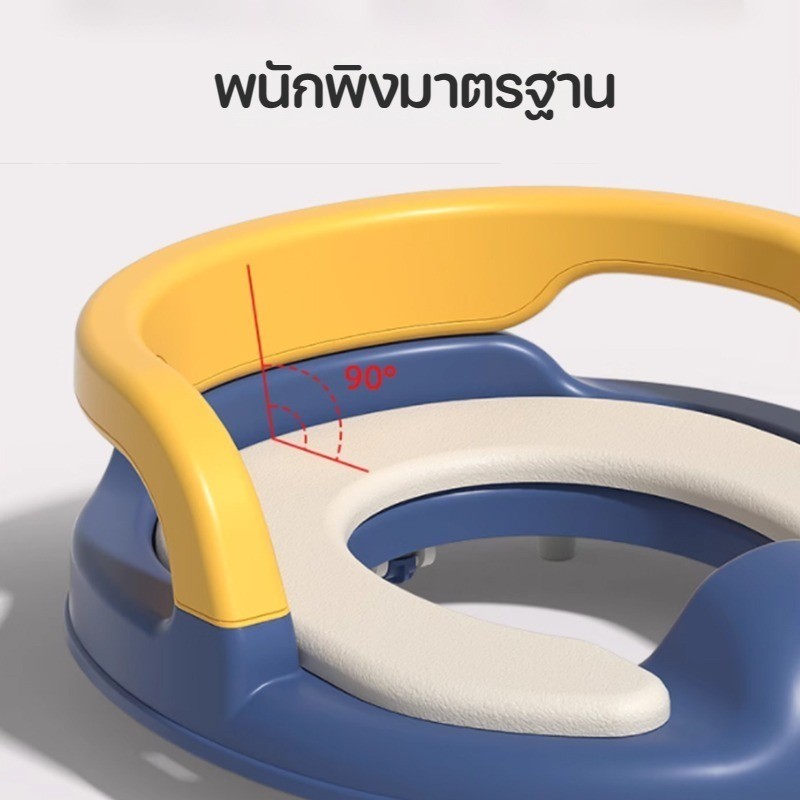 COD ฝารองชักโครกเด็กรุ่นมงกุฎ กระโถนเด็กฝึกขับถ่าย สีสันสดใสน่ารัก ลายตัวการ์ตูน ที่รองชักโครกเด็ก