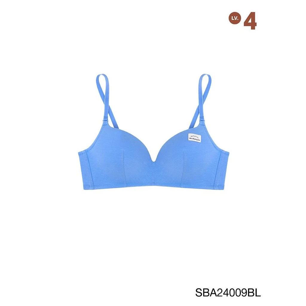 Sabina Doomm Doomm Level 4 เสื้อชั้นใน ไร้โครง รหัส SBA24009BL - สีฟ้า