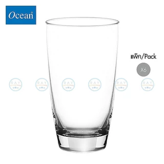 Ocean แก้วน้ำ 355 ml (6ใบ) Tiara Hi Ball B12012 โอเชียน แก้วน้ำผลไม้ แก้วเครื่องดื่ม