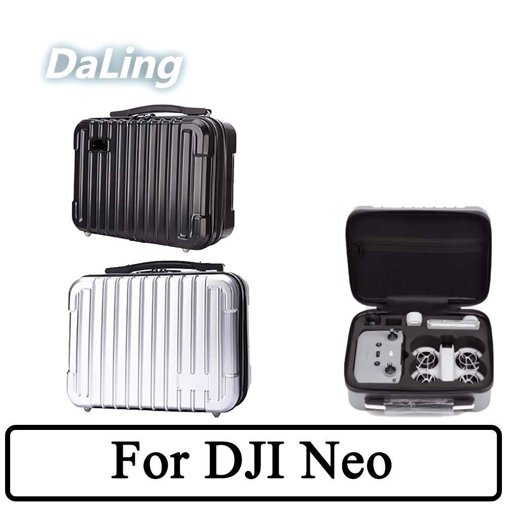 เที่ยวบินกล้องกระเป๋าถือสําหรับ DJI Neo กระเป๋าเก็บมือถือติดตาม Drone Storage กล่องเปลือกแข็ง DJI Neo กล่องความปลอดภัยกันน้ํา