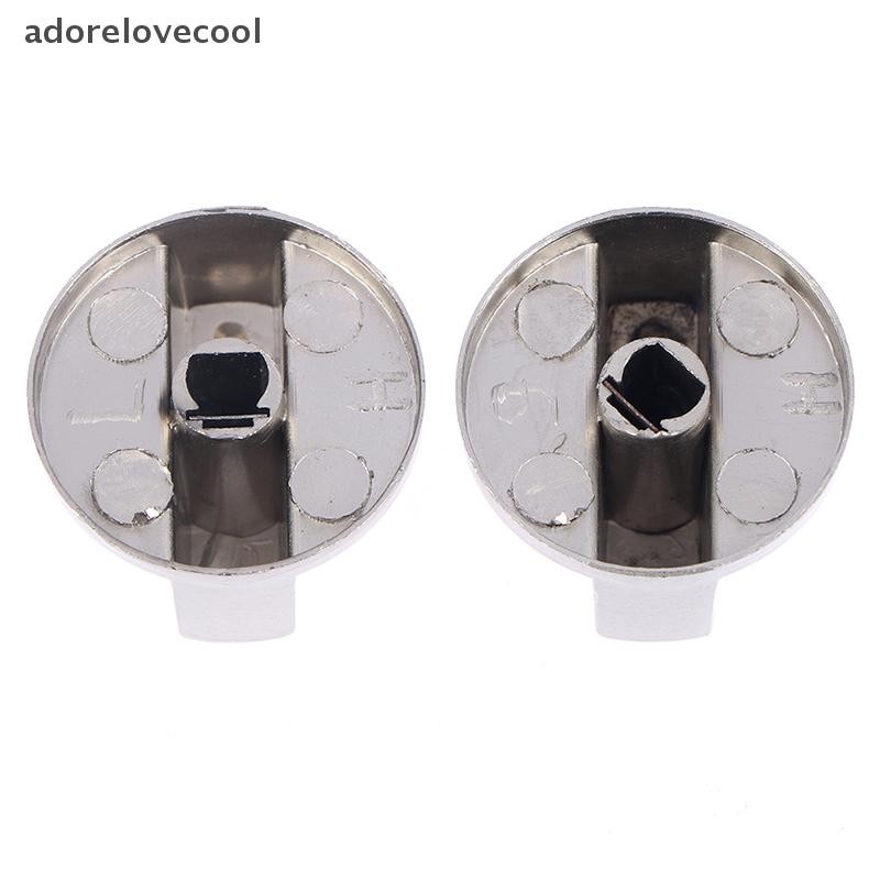 Adth โลหะ 8 มม.Universal Silver เตาแก๊สปุ่มควบคุม Adaptors สวิตช์เตาอบ Martijn