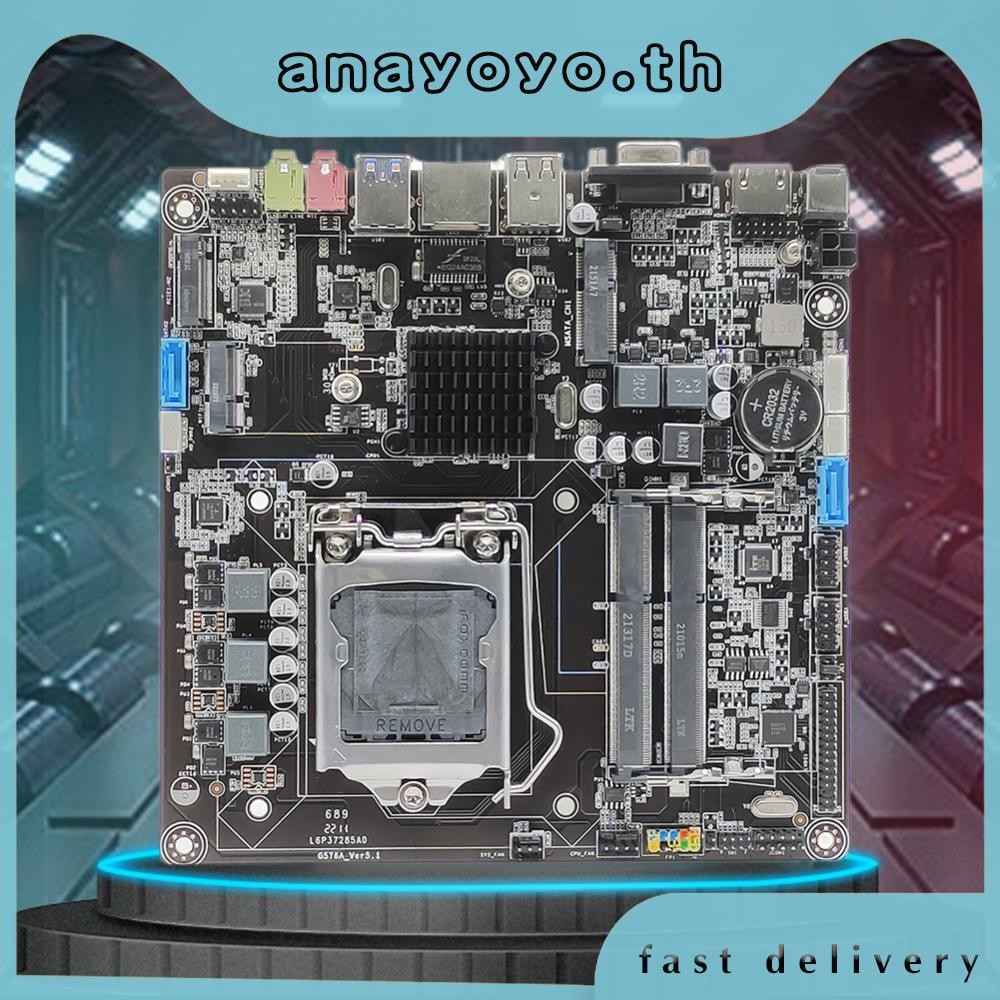 [anayoyo.th] H81 เมนบอร์ดสําหรับเล่นเกม DDR3 1600 MHz 16GB LGA1150 เมนบอร์ดคอมพิวเตอร์ 4/5th Gen