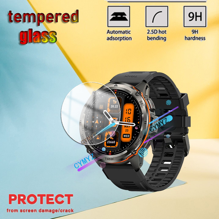 Kospet TANK T2 / T3 Ultra ฟิล์ม 9H กระจกนิรภัยป้องกันหน้าจอ KOSPET TANK T2 T3 Ultra ฟิล์มใส KOSPET T