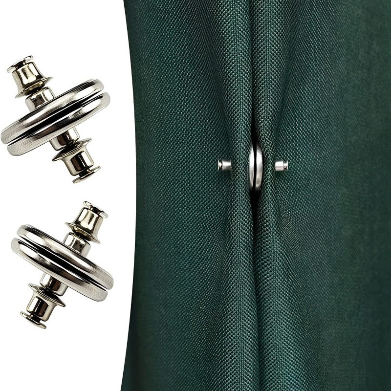 แนะนำ ผ้าม่าน ผ้าม่าน ไฟดับ ปุ่มแม่เหล็ก / เล็บฟรีหน้าต่างปิดแม่เหล็กหัวเข็มขัด / ที่ถอดออกได้ สแน็ป ตัวยึดคลิปอุปกรณ์เสริม ราคาพิเศษ มีเก็บเงินปลายทาง