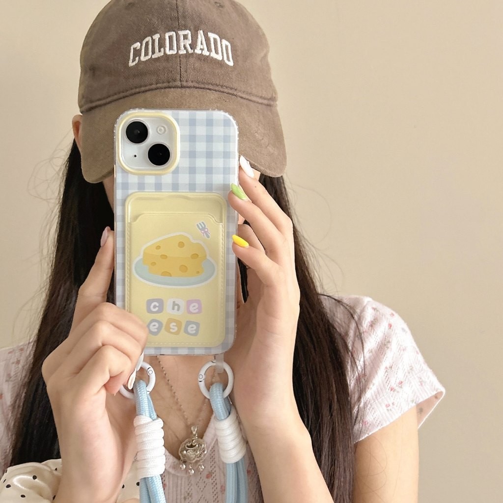 ใส่การ์ดเคสโทรศัพท์ INS กรณี Anti-Fall เคสโทรศัพท์สําหรับ iPhone 16 Promax 15 Promax 12 13 Mini 14plus 11 Pro Max X XS XR XS Max 7 8 plus Se2020