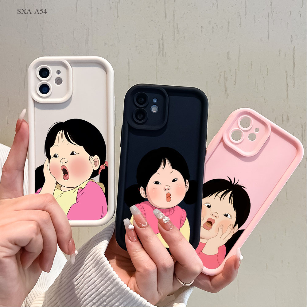 Samsung Galaxy A54 A53 A05S A05 A15 A34 A12 A14 A04S A03 A03S A02S A23 A24 A25 A04 A50 A50S A22 A51 4G 5G เคสซัมซุง